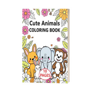 Cute Animals Coloring Book