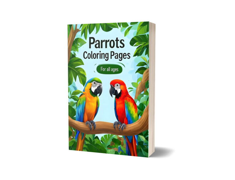 Parrot Coloring Pages(For all ages)