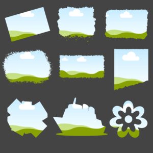 75 Editable Canva frames Templates