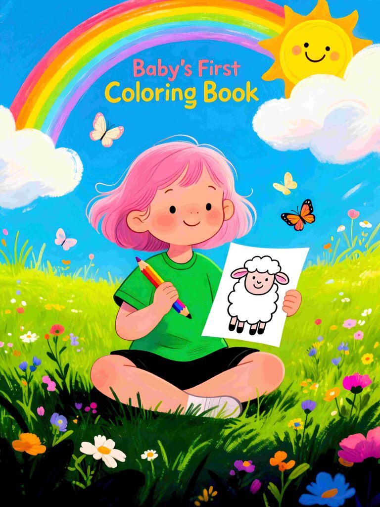 Baby’s First ABC Coloring Book | Baby Shower Coloring Book | ABC Book Baby Shower Activity | Educational Animal Alphabet Coloring Pages | PDF Download